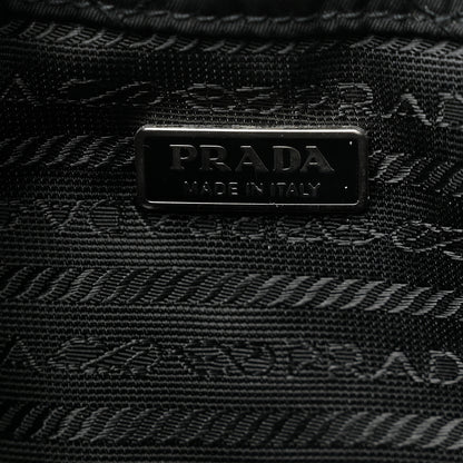 Prada Tessuto Nylon Quilted Drawstring Bucket Bag Black 6 of 10