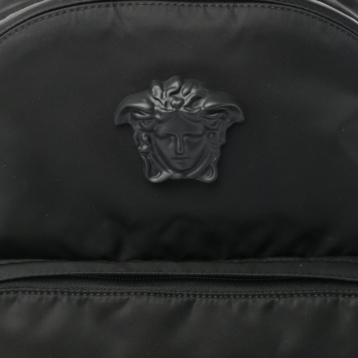 Versace Nylon La Medusa Backpack Black 8 of 12