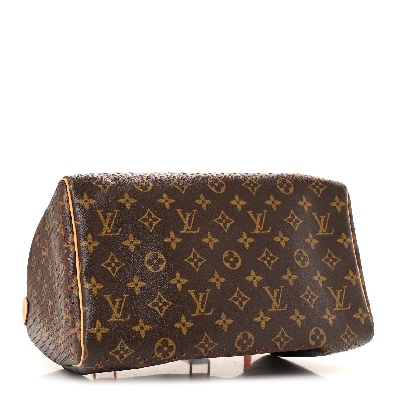 Louis Vuitton Monogram Perforated Speedy 30 Orange 4 of 11
