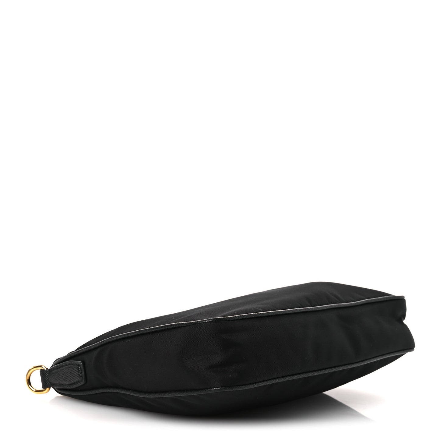 Tessuto Nylon Saffiano Crossbody Bag Black