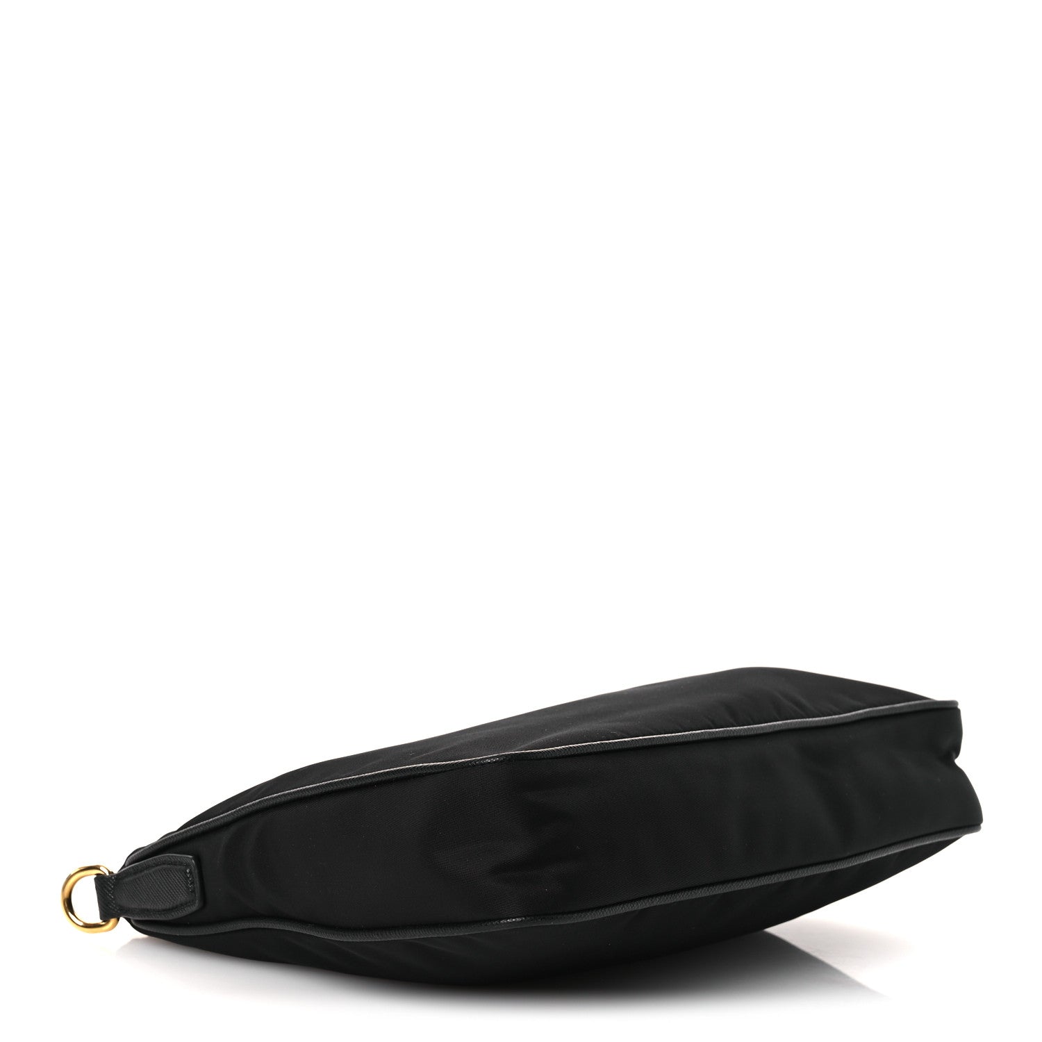 Prada Tessuto Nylon Saffiano Crossbody Bag Black 7 of 25