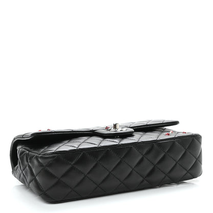 Chanel Lambskin Quilted Medium Ladybug Flap Black 3 of 9