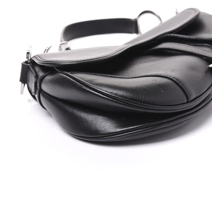 Christian Dior Calfskin Saddle Bag Black 5 of 9