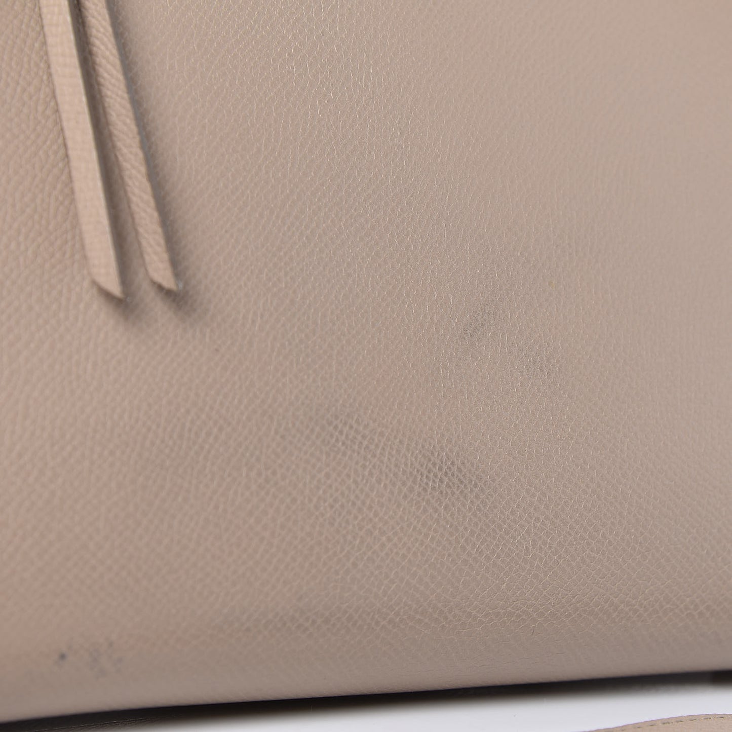Grained Calfskin Mini Belt Bag Light Taupe