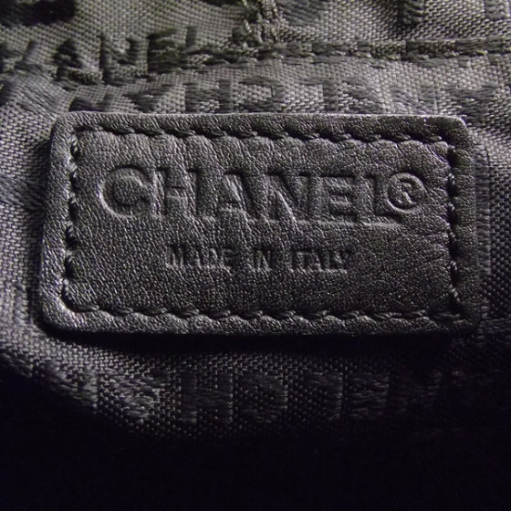 Chanel Square Stitched Tassel Bag Black 8 of 10
