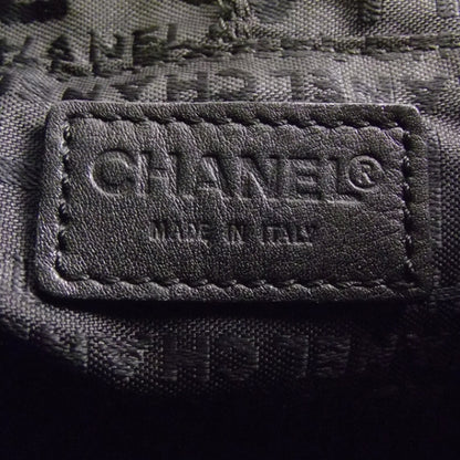 Chanel Square Stitched Tassel Bag Black 8 of 10