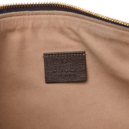 Gucci GG Supreme Monogram Large Ophidia Pouch Clutch Brown 5 of 8