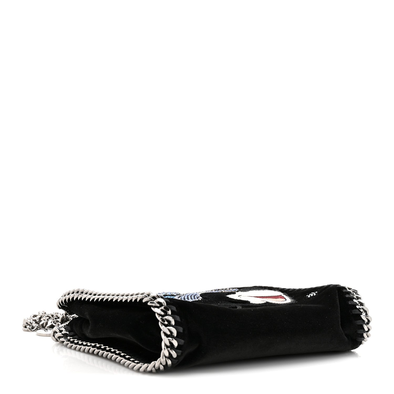 Stella McCartney X DISNEY Shaggy Deer Crystal Fantasia Tiny Falabella Tote Tote Black 4 of 10