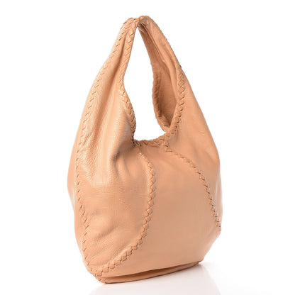 Bottega Veneta Cervo Deerskin Large Hobo Carmel 3 of 10