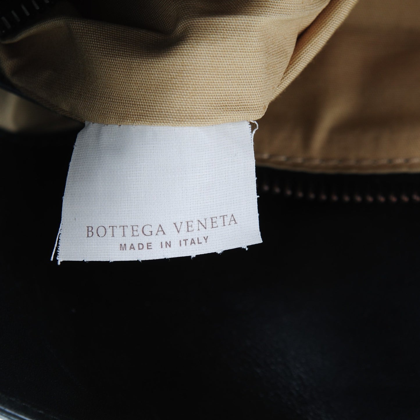 Nappa Intrecciato Convertible Tote Nero Black
