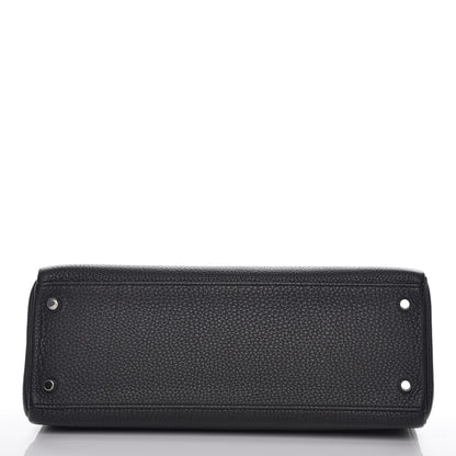 Hermes Togo Kelly Retourne 32 Black 7 of 29