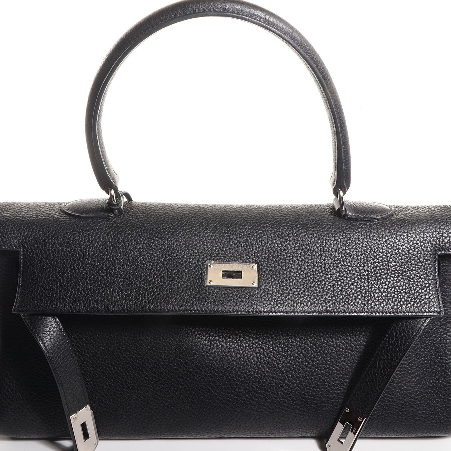 Taurillon Clemence Shoulder Kelly 40 Black