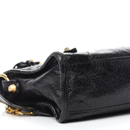 Balenciaga Agneau Giant 12 Gold Hardware Mini City Black 9 of 11