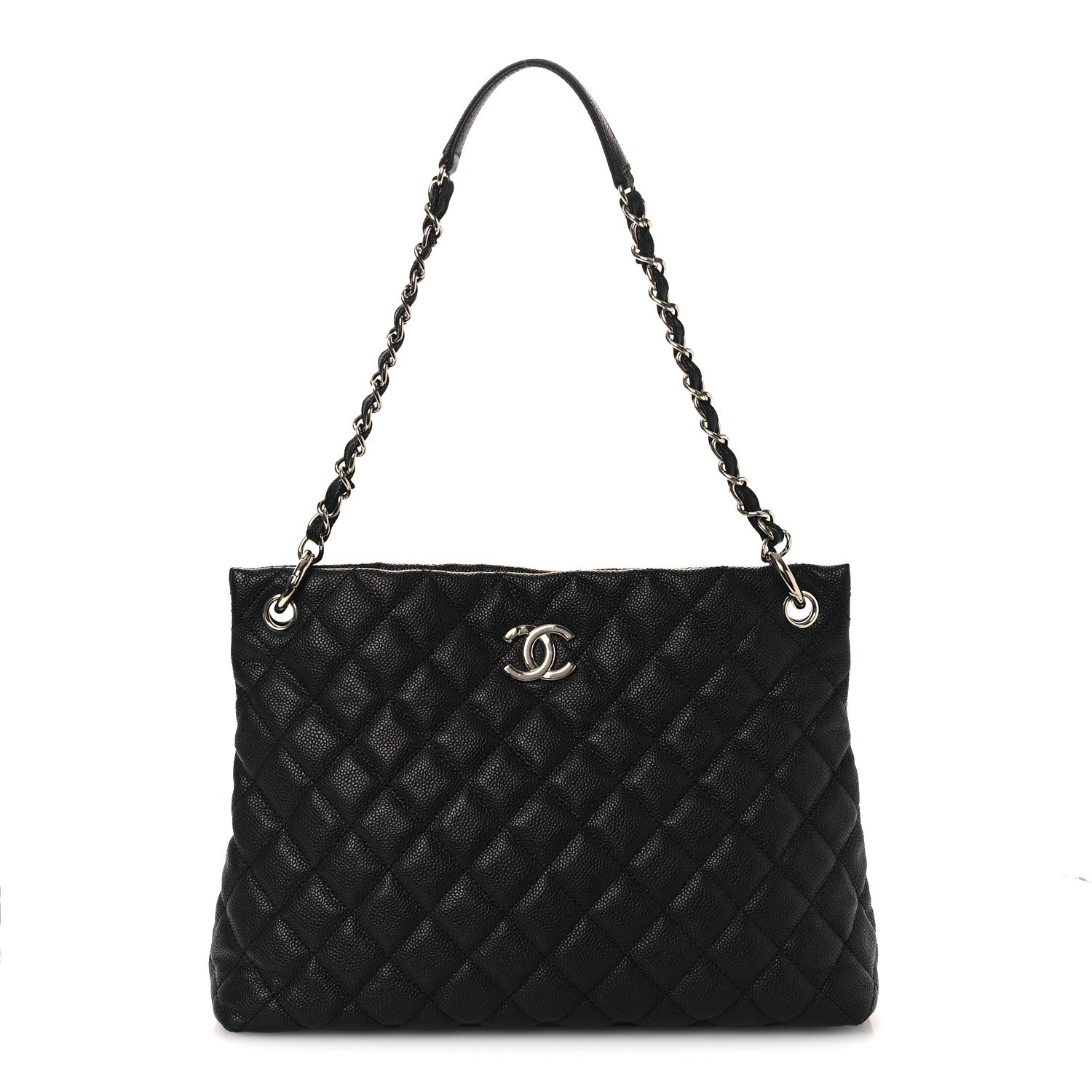 Chanel Caviar Quilted Easy Zip Tote Black 1 of 10