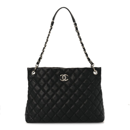 Chanel Caviar Quilted Easy Zip Tote Black 1 of 10