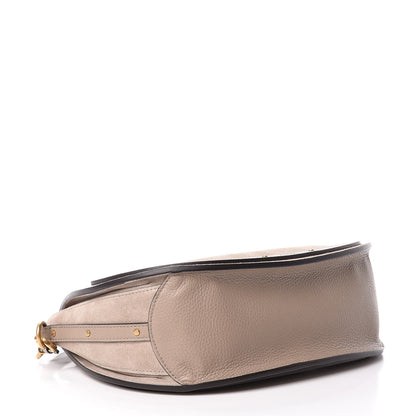 Chloe Calfskin Suede Medium Pixie Shoulder Bag Motty Grey 4 of 11