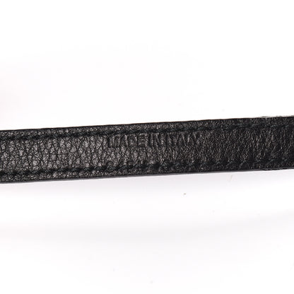 Christian Dior Calfskin Gambler Dice Belt Black 6 of 8