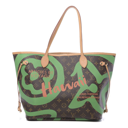 Louis Vuitton Monogram Tahitienne Hawaii Neverfull MM 1 of 10