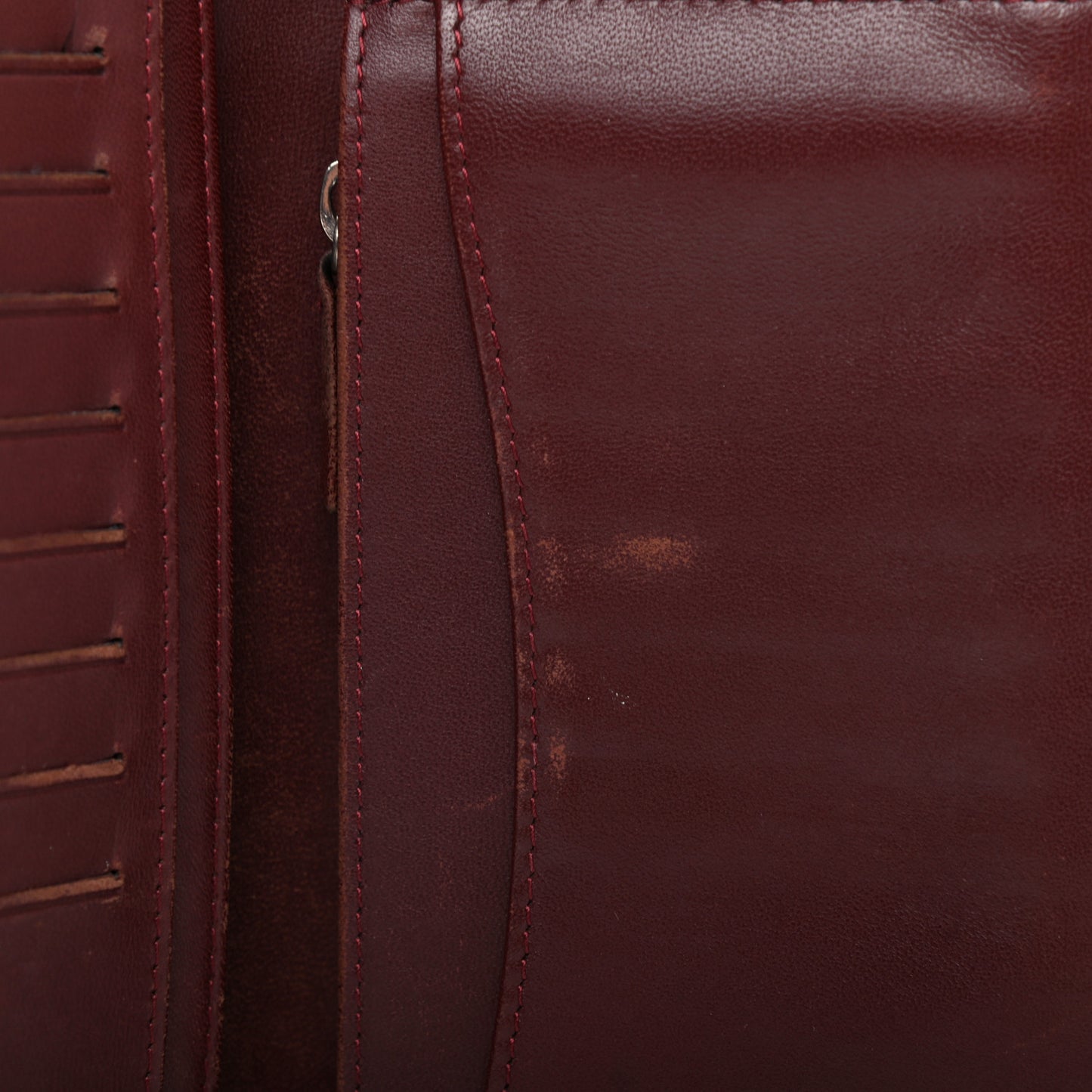 Lambskin Quilted Yen Wallet Black