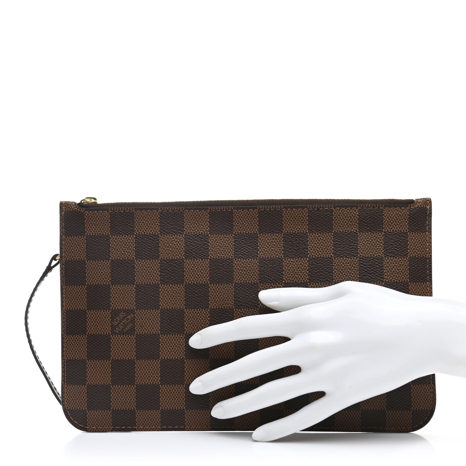 Louis Vuitton Damier Ebene Neverfull MM GM Pochette 2 of 7
