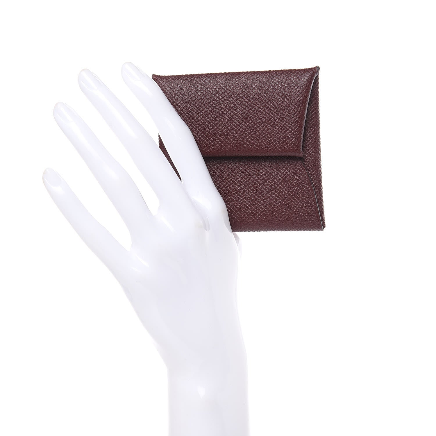 Hermes Epsom Bastia Coin Purse Bordeaux 2 of 7