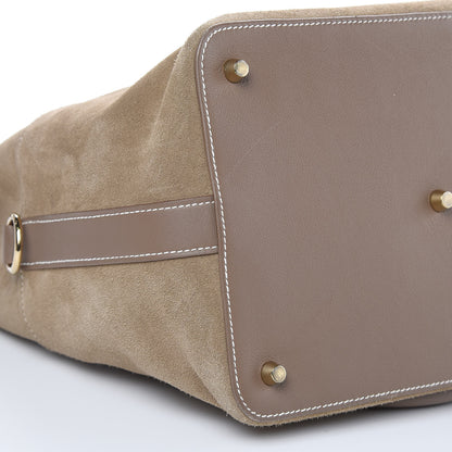 Hermes Veau Grizzly Swift Toolbox 26 Gris Caillou Etoupe 8 of 12