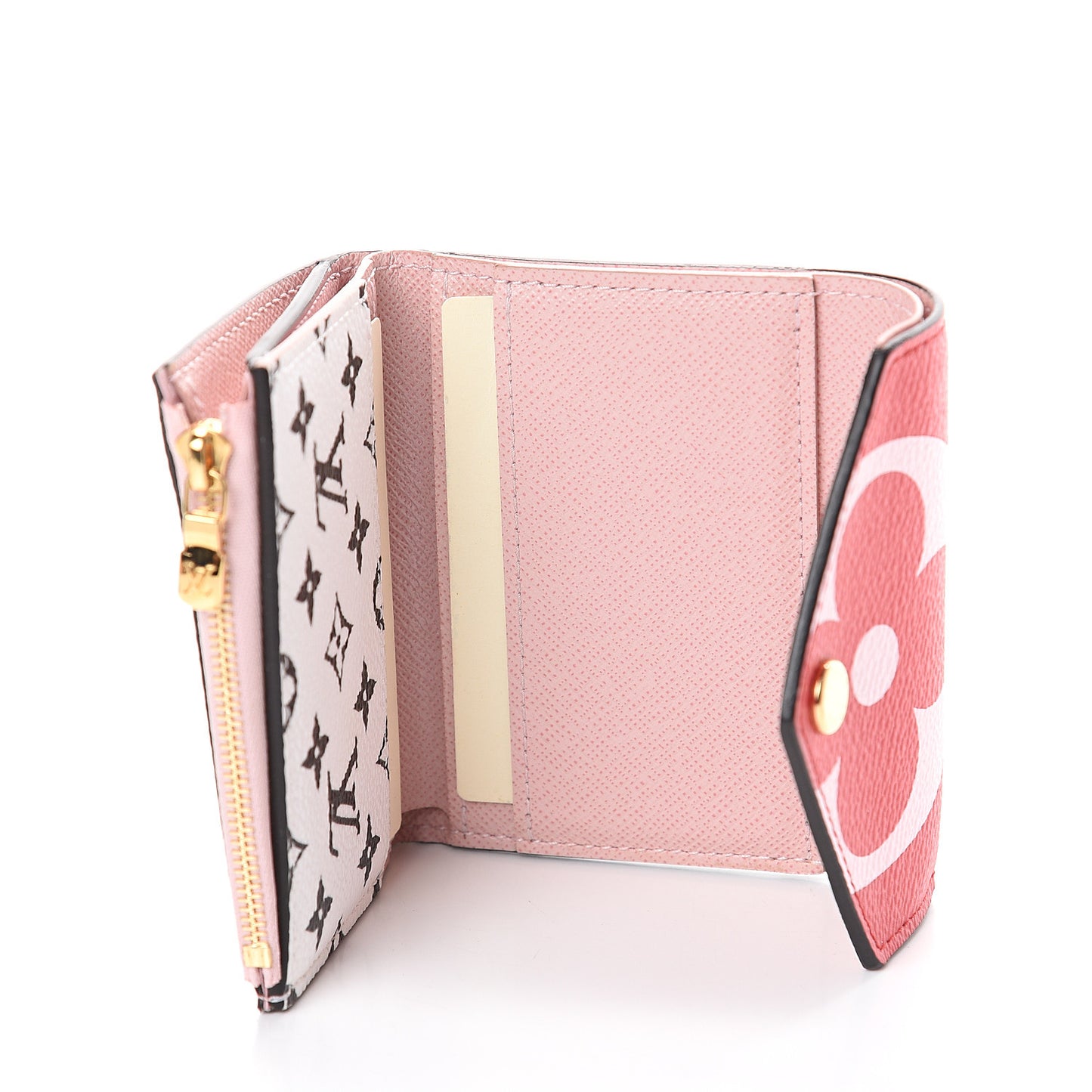 Monogram Giant Zoe Wallet Rouge Rose