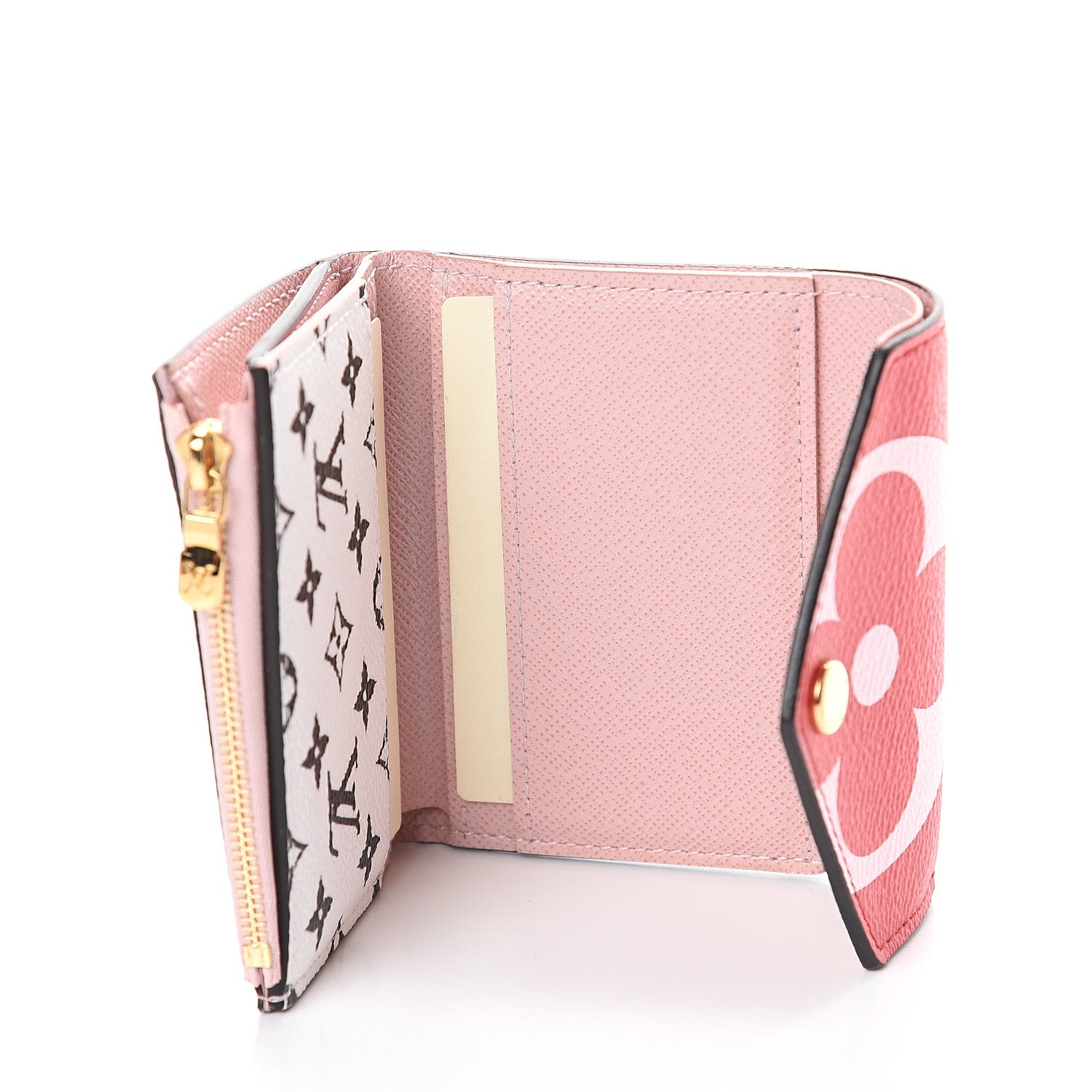 Louis Vuitton Monogram Giant Zoe Wallet Rouge Rose 4 of 6