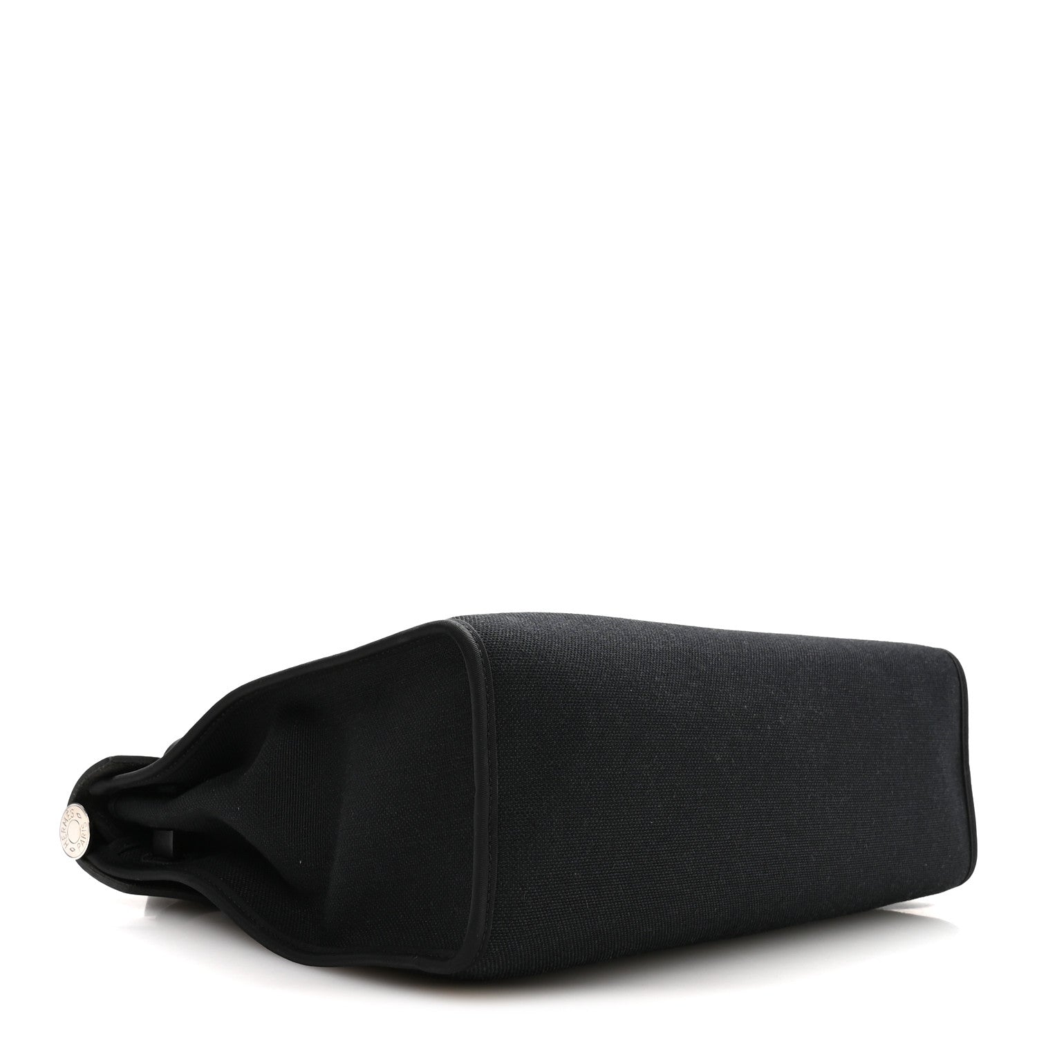 Hermes Military Toile Vache Hunter Herbag Zip PM 31 Black 5 of 11
