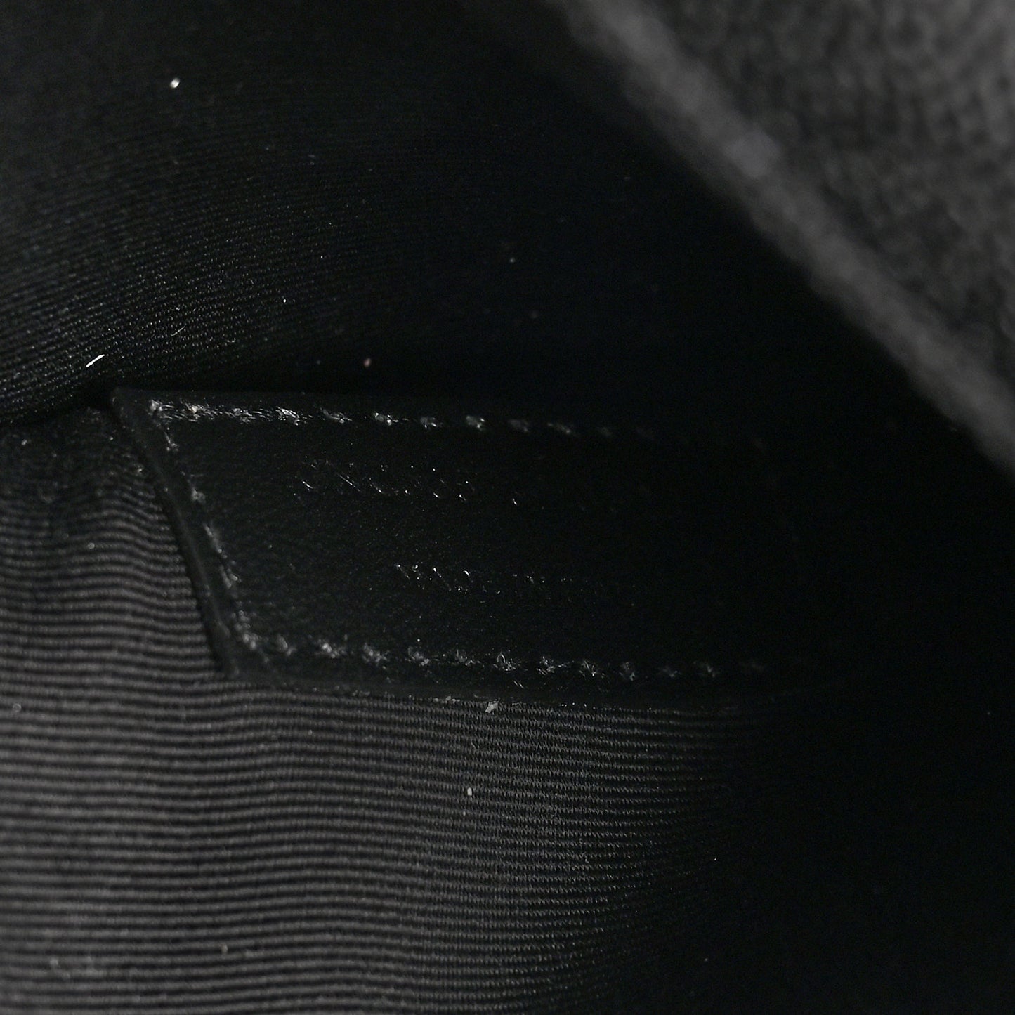 Grain De Poudre Uptown Pouch Black