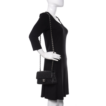 Chanel Caviar Quilted Mini Rectangular Flap Black 2 of 11