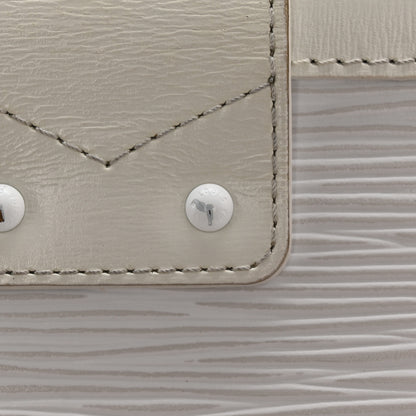 Louis Vuitton Epi Monochrome Petite Malle White 10 of 16