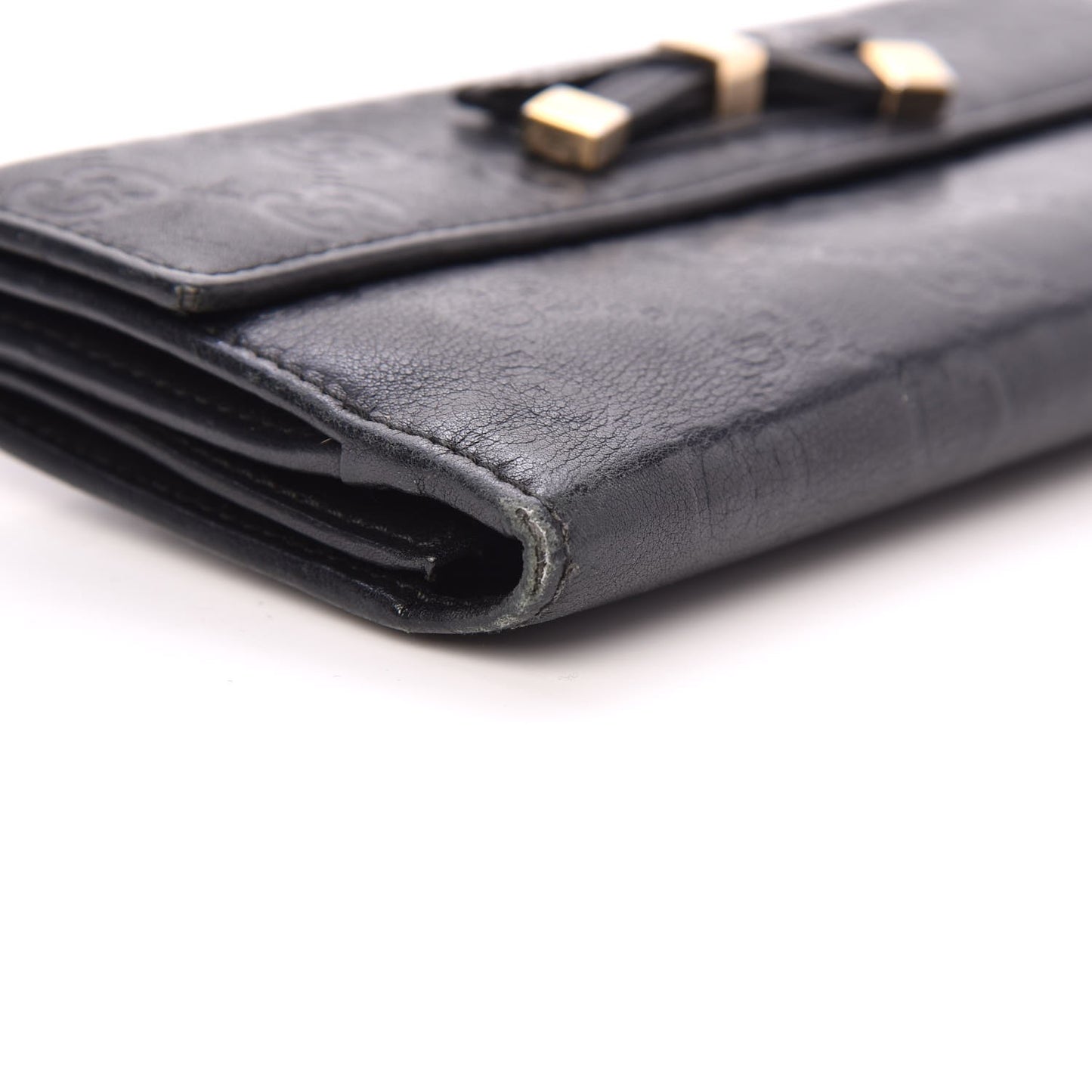 Guccissima Princy Continental Wallet Black