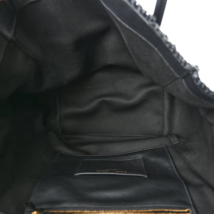 Proenza Schouler Raffia Calfskin Pipe Bag Black 5 of 10