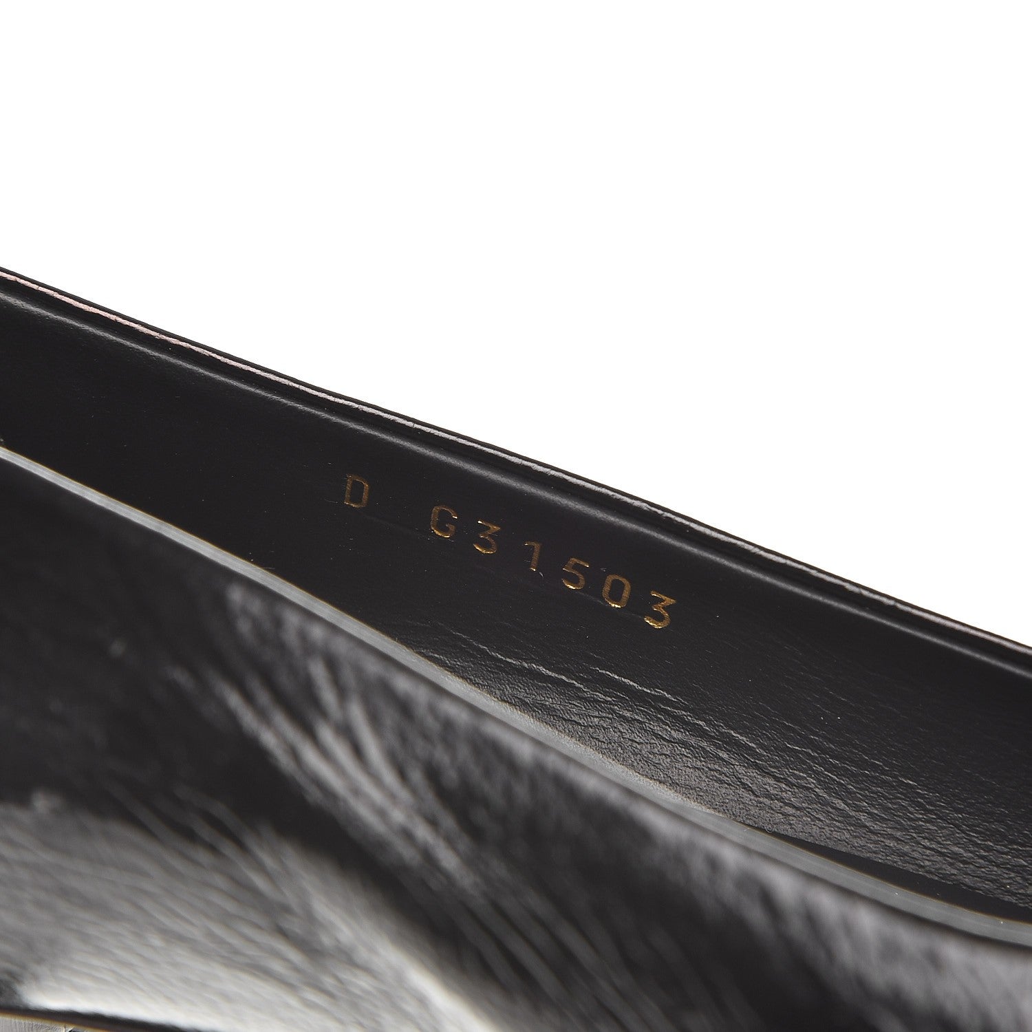 Chanel Glazed Calfskin Patent CC Cap Toe Ballerina Flats 40.5 Black 8 of 13