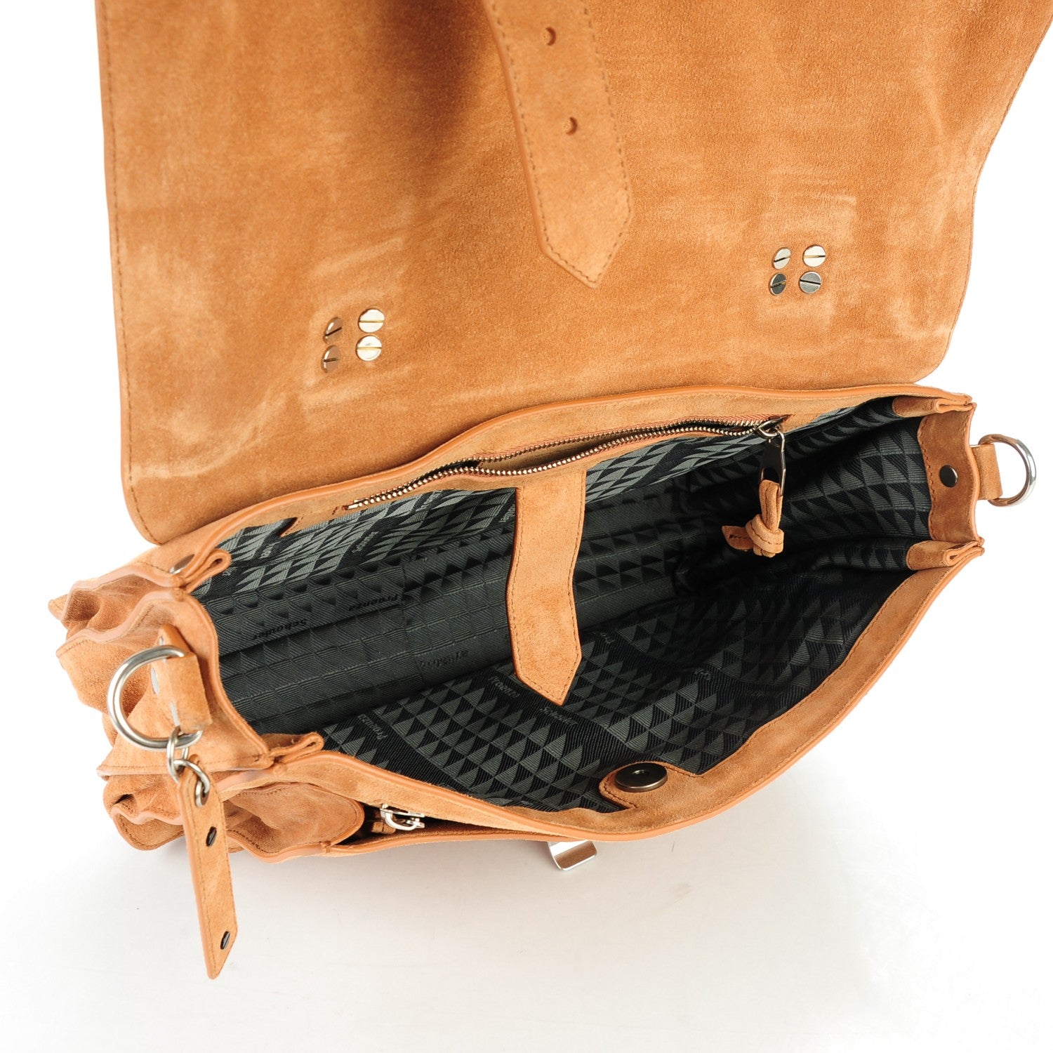 Proenza Schouler Suede Medium PS1 Satchel Tobacco 5 of 7