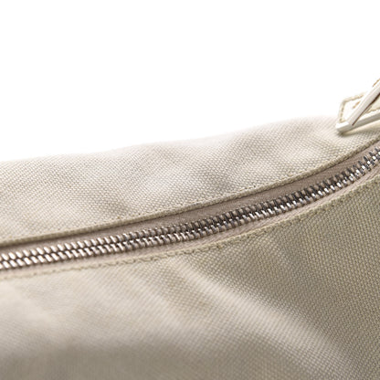Prada Canvas Hobo Naturale White 14 of 17