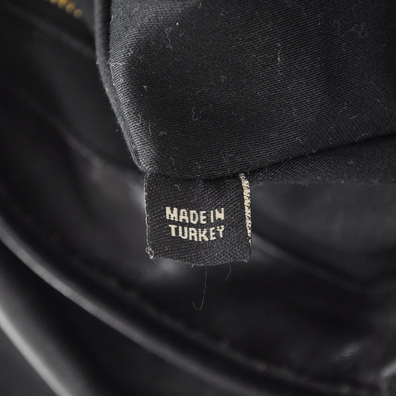 Miu Miu Leather Matelasse Coffer Hobo Black 9 of 10