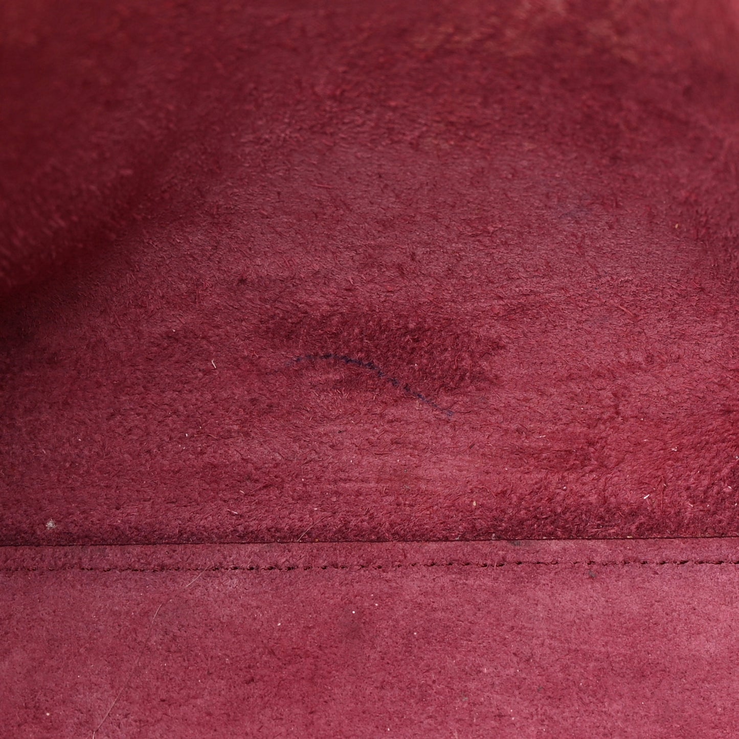 Grained Calfskin Micro Belt Bag Plum