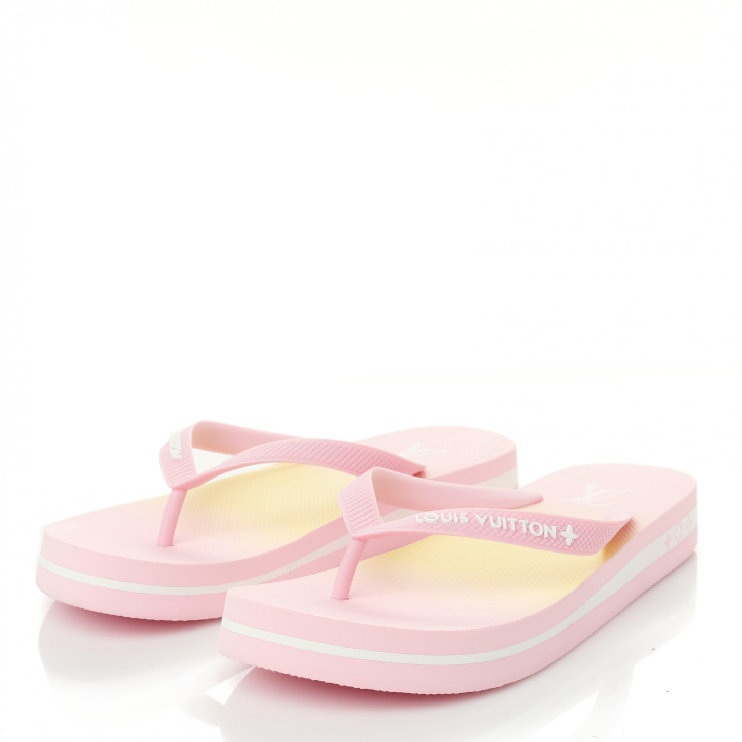 Rubber Arcade Flat Thong Sandals 39 Rose