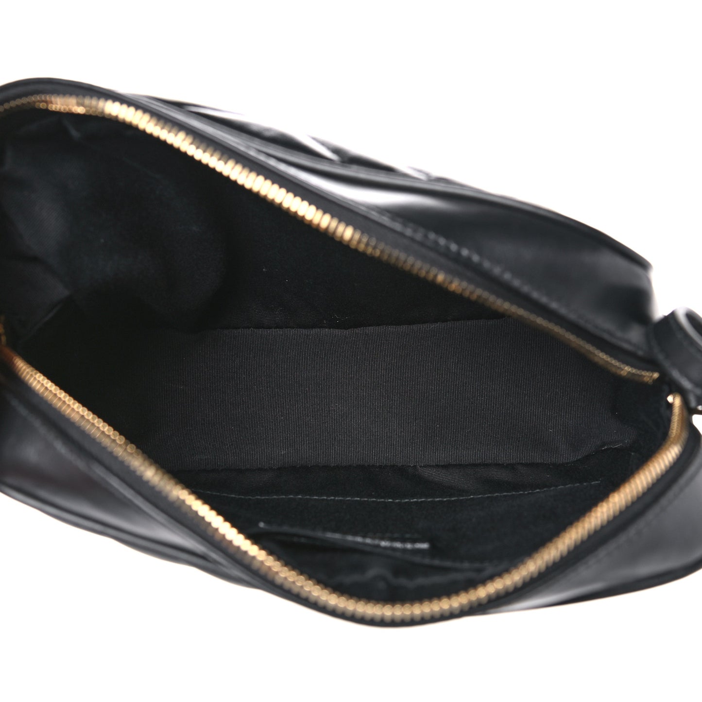 Calfskin Matelasse Monogram Lou Camera Bag Black