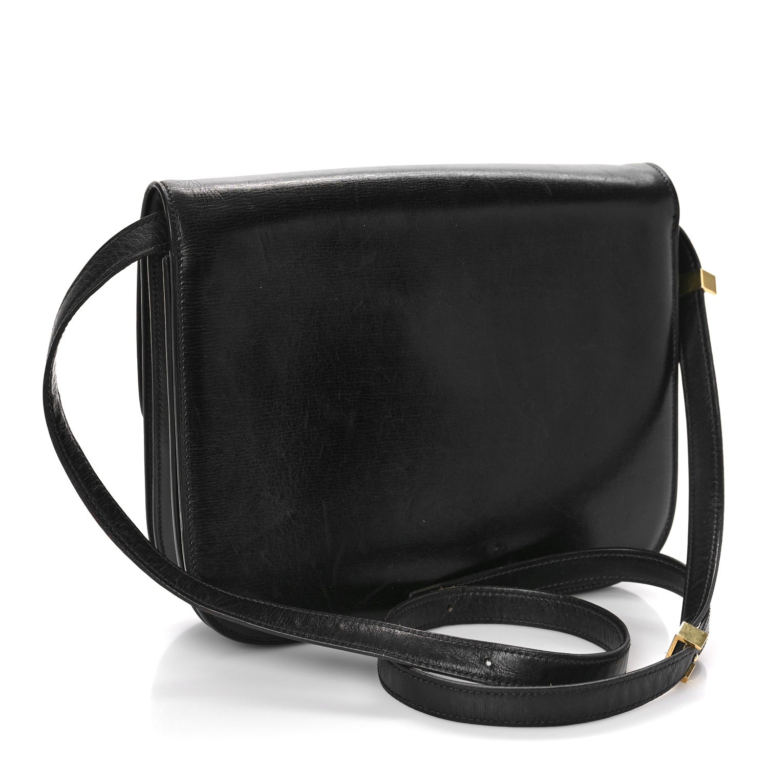 Celine Box Calfskin Medium Classic Box Flap Bag Black 3 of 11