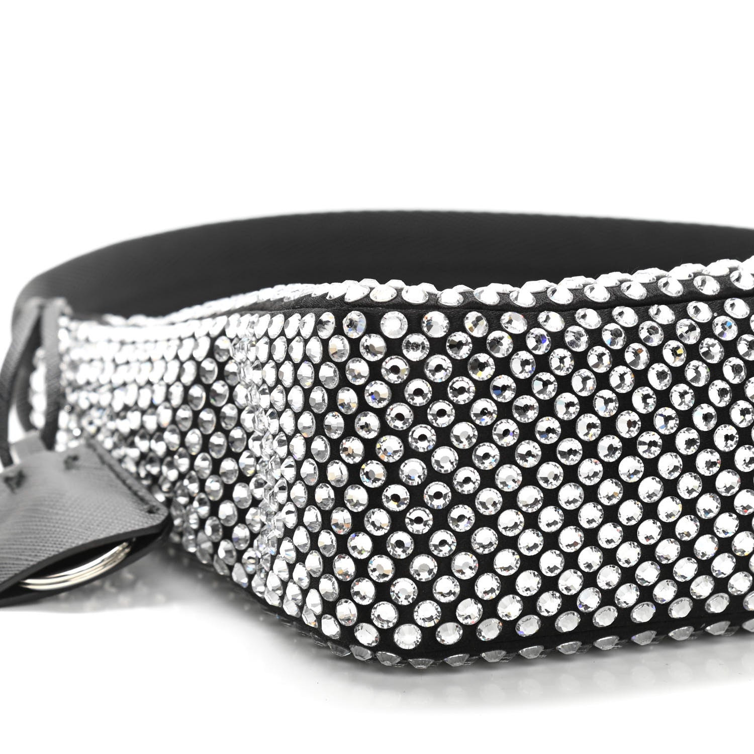Prada Satin Crystal Mini Re-Edition 2000 Bag Cristal 8 of 9