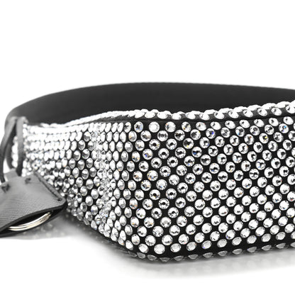 Prada Satin Crystal Mini Re-Edition 2000 Bag Cristal 8 of 9