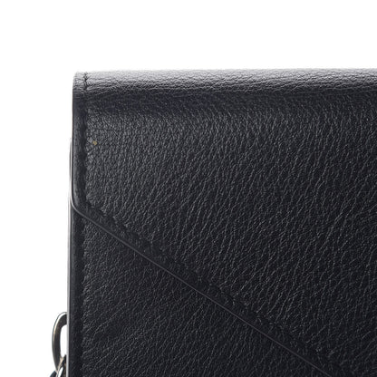 Balenciaga Calfskin Papier Money Zip Around Wallet Black 8 of 10