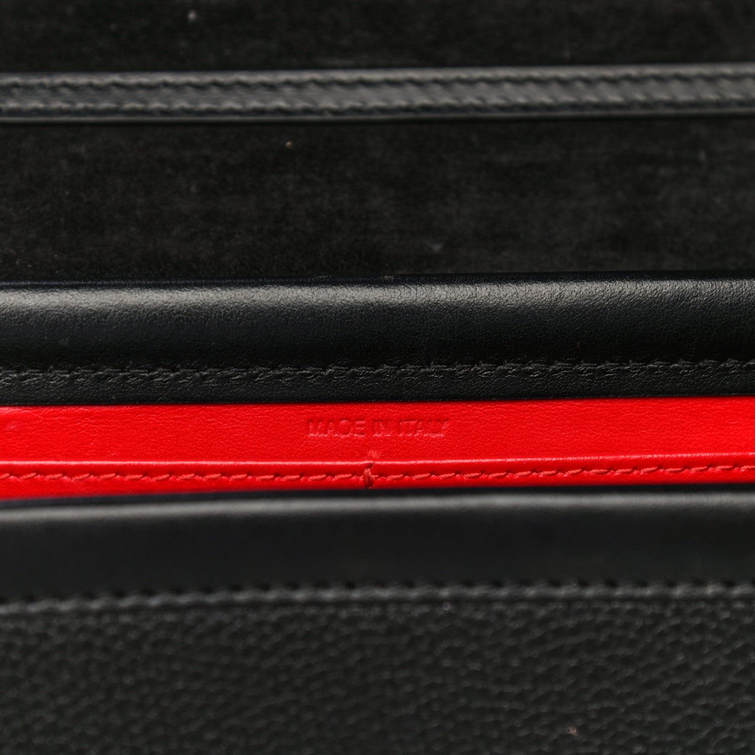 Christian Louboutin Calfskin Love RubyLou Clutch Black 6 of 14