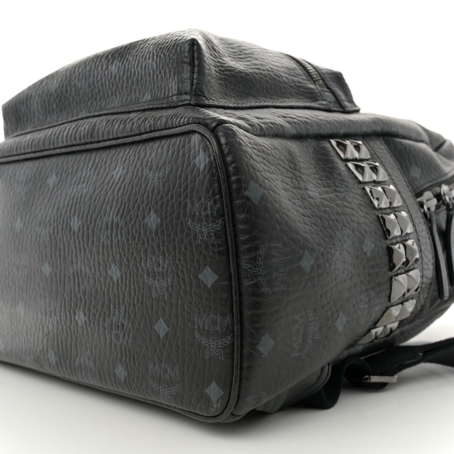 Visetos Medium Side Studs Stark Backpack Black