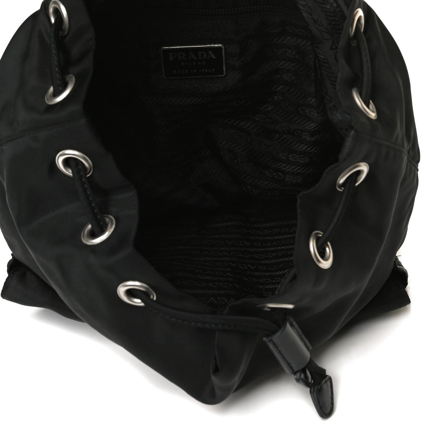 Nylon Vela Small Backpack Black