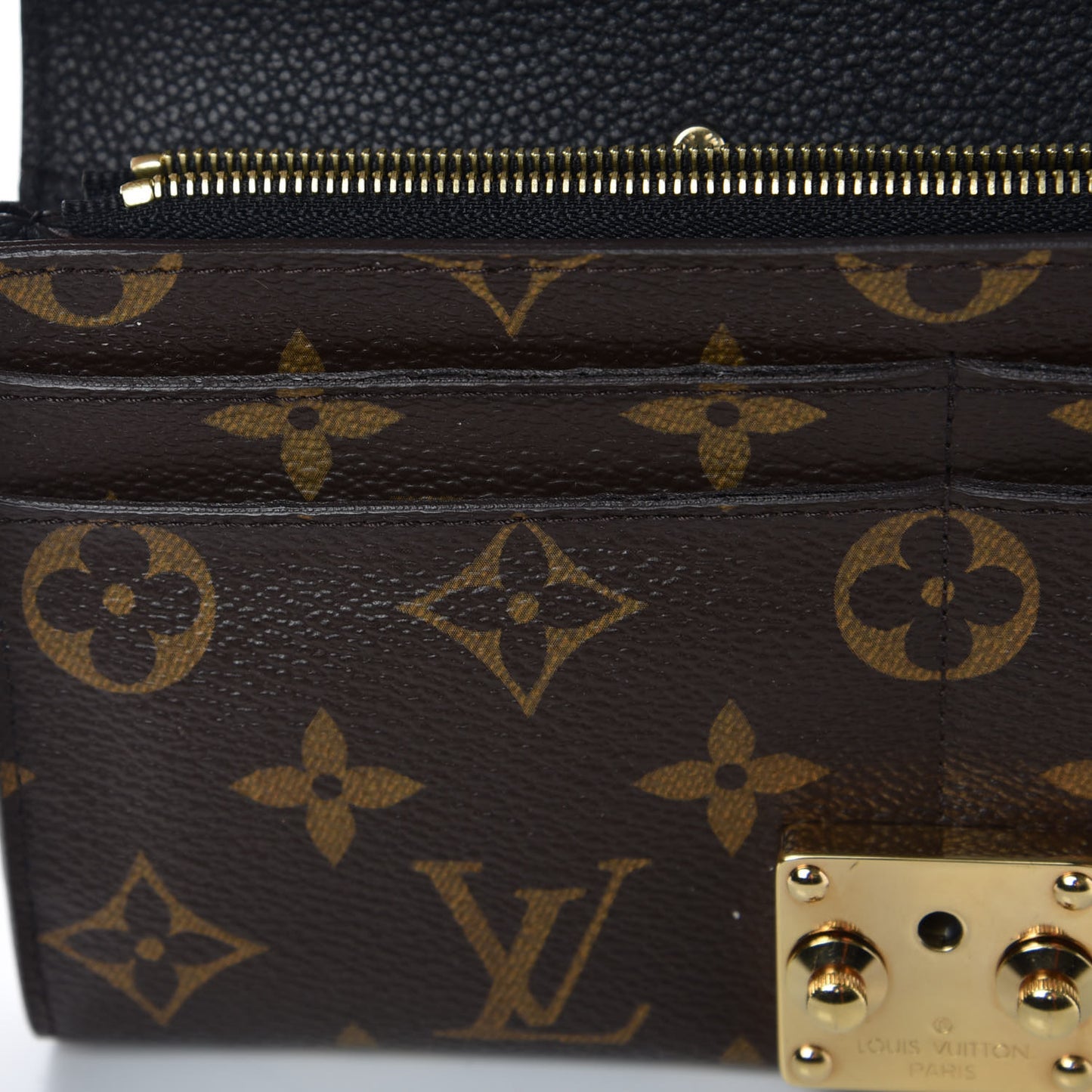 Monogram Pallas Wallet Black