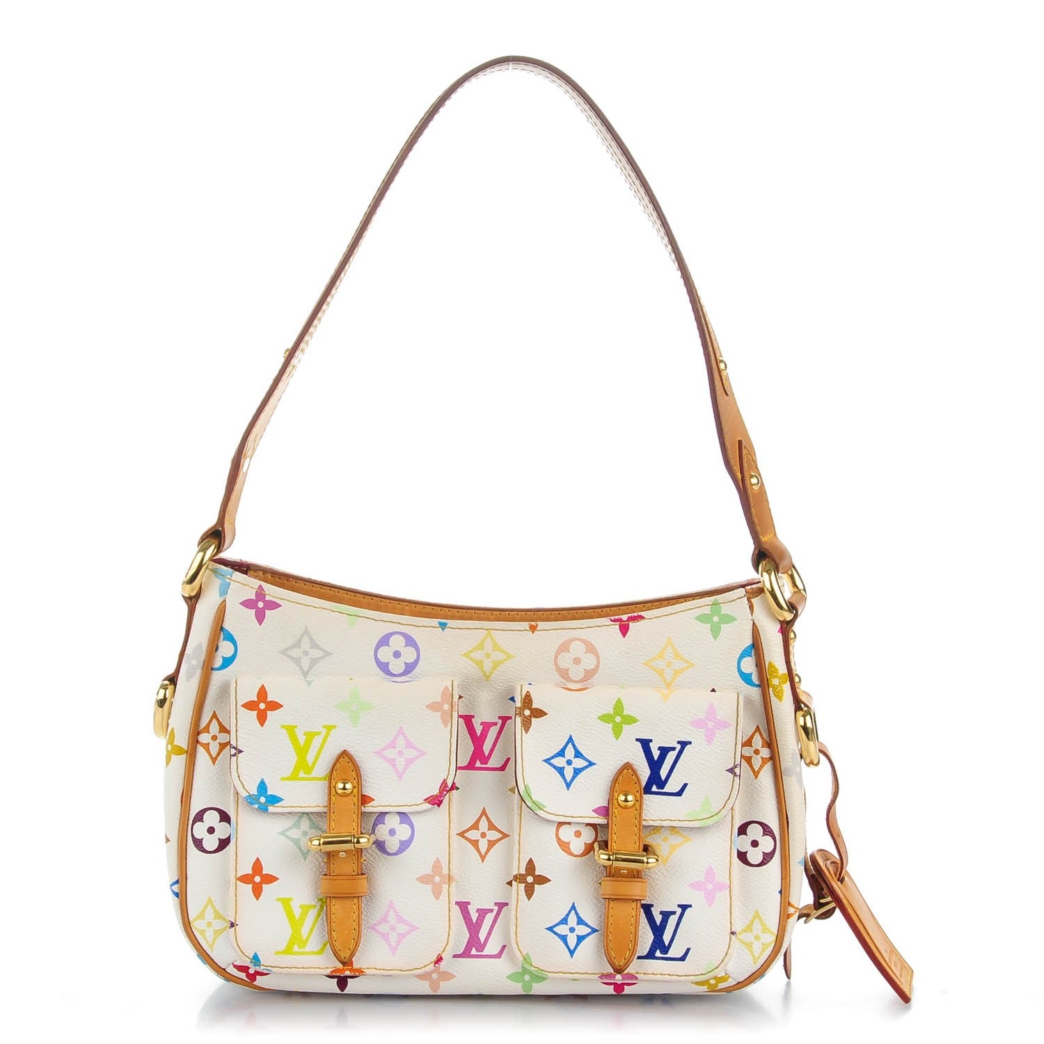 Louis Vuitton Monogram Multicolor Lodge PM White 1 of 7